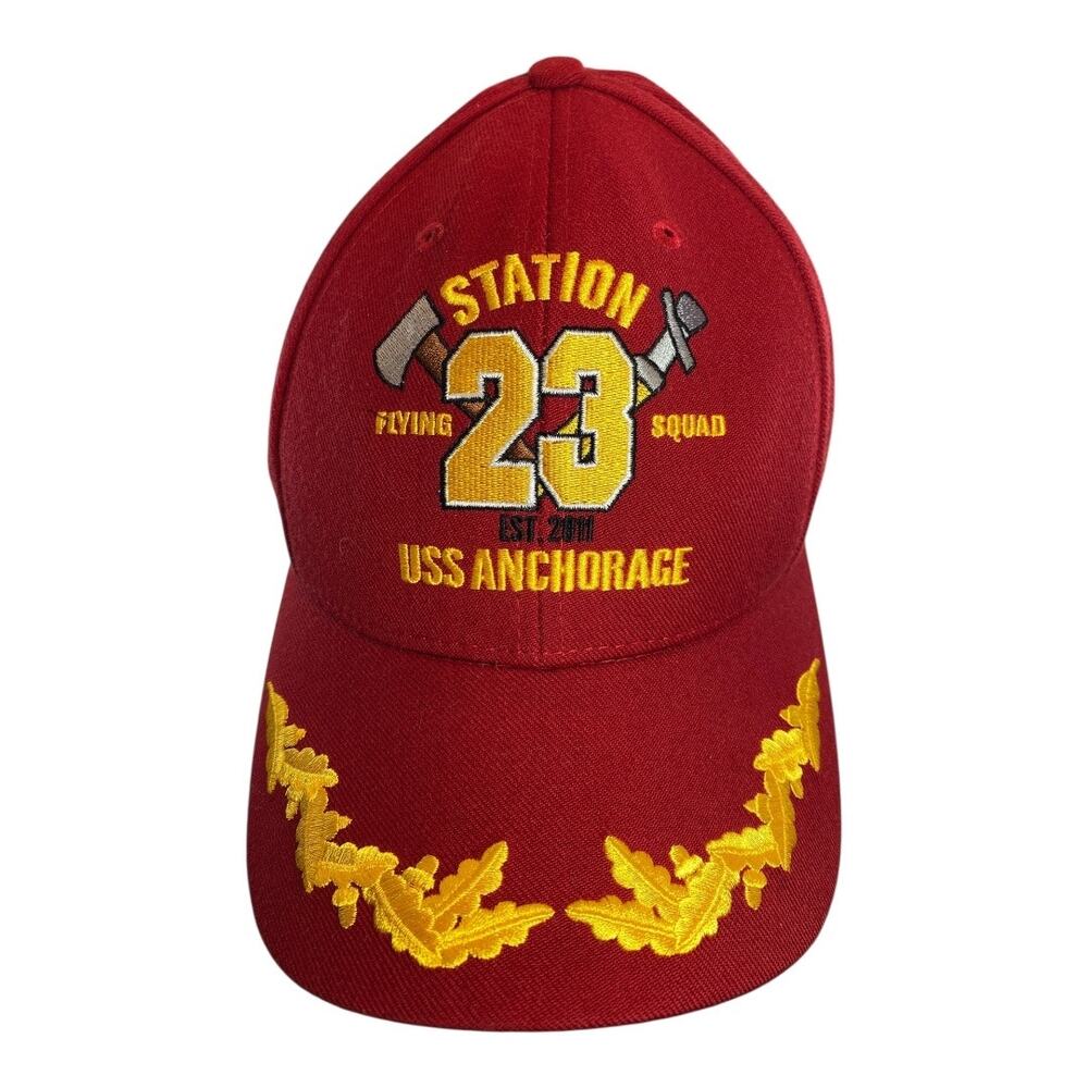 The Corps USMC Marine Corp for Flying Squad 23 USS Alaska Hook Loop Baseball Cap